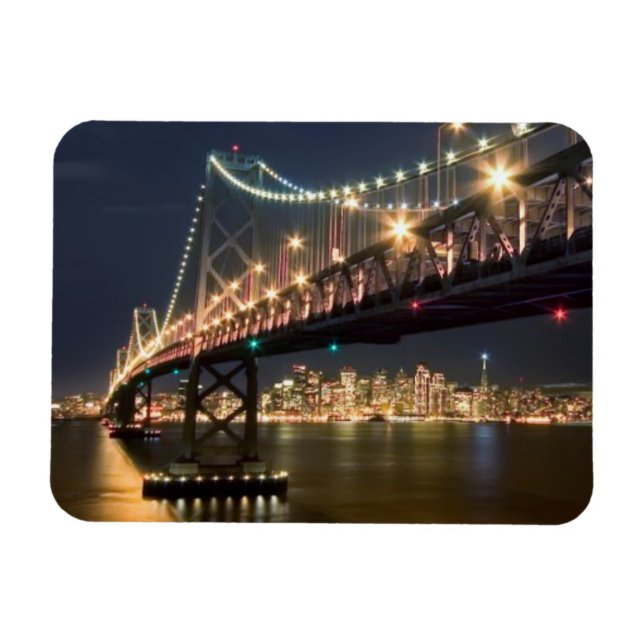 A View From Treasure Island Magnet (Horizontal)