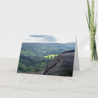 A View in the Peak District Greeting Card