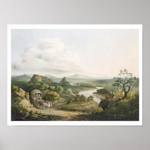 A View near the Roode Sand Pass at the Cape of Goo Poster