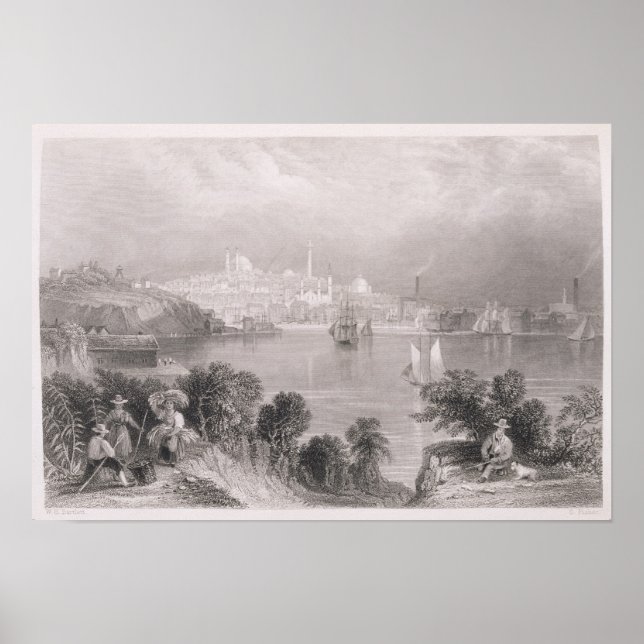 A View of Baltimore Poster (Front)