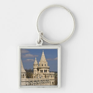 A view of Budapest from Castle Hill. Keychain
