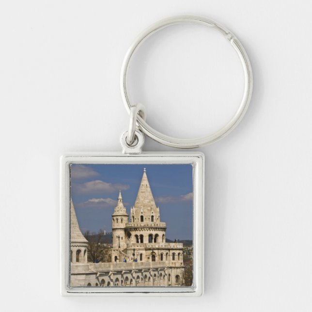 A view of Budapest from Castle Hill. Keychain (Front)
