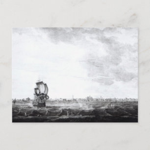 A View of Charles-Town Postcard