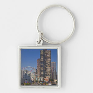 A view of Chicago's Navy Pier Keychain