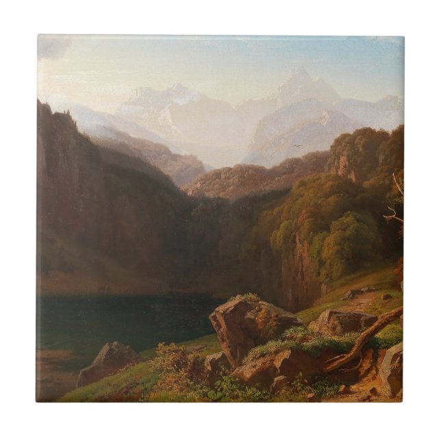 A View of Grossglockner from Kals Tile (Front)