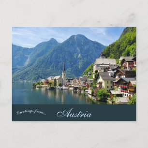 A View of Hallstatt Austria Postcard