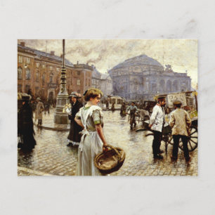 A View of Kongens Nytorv, Copenhagen, Postcard