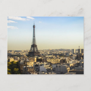 A view of Paris in France Postcard