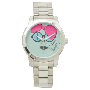 A View of Paris Oversized Bow Face Watch