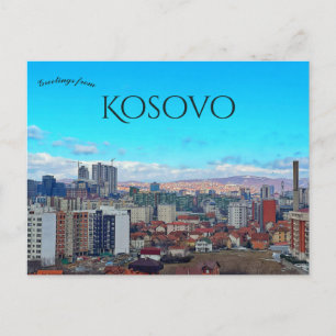 A View of Pristina Kosovo Postcard