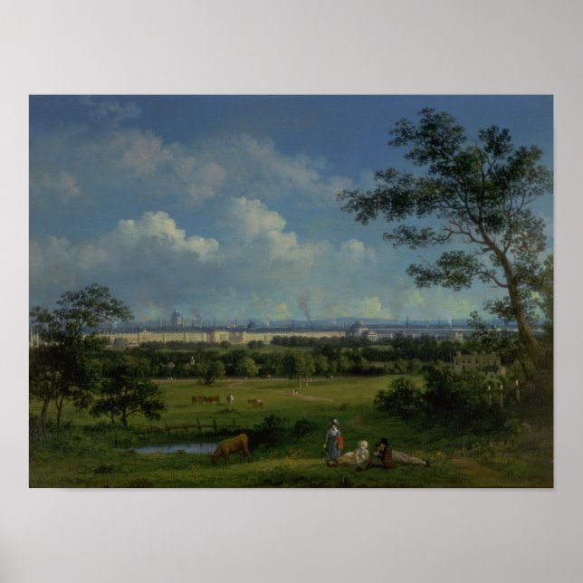 A View of Regent's Park Poster (Front)