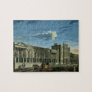 A View of the Bank of England, Threadneedle Street Jigsaw Puzzle