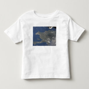 A view of the Caribbean island of Hispaniola Toddler T-shirt