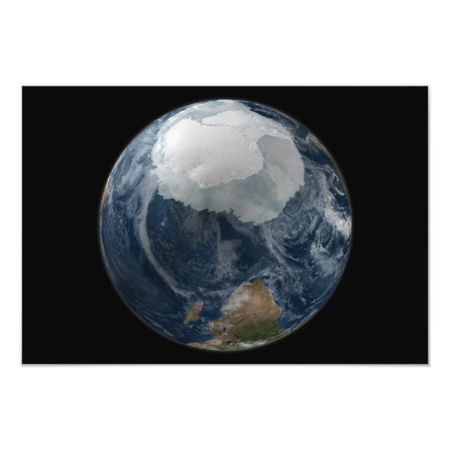 A view of the Earth 2 Photo Print (Front)