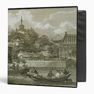 A View of the Gardens of the Imperial Palace, Peki Binder