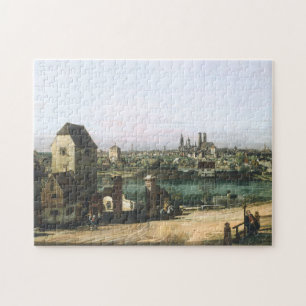 A View of the German City Munich by B. Bellotto Jigsaw Puzzle