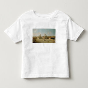 A View of the Piazza del Popolo (oil on canvas) Toddler T-shirt