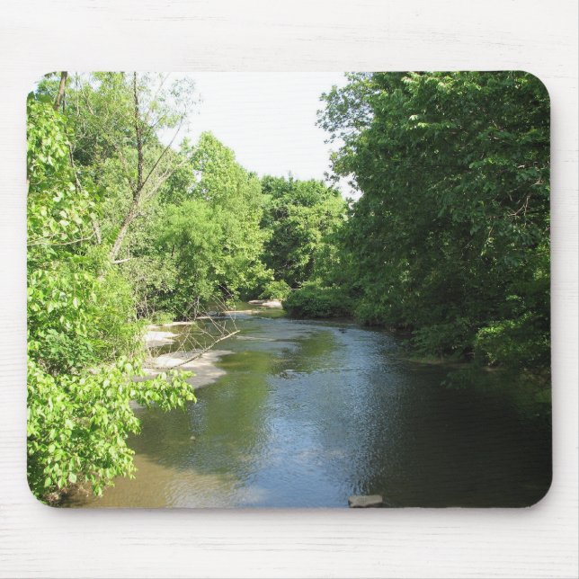 A View of the River Mouse Pad (Front)
