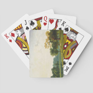 A View of the Serpentine, 1815 (oil on canvas) Playing Cards