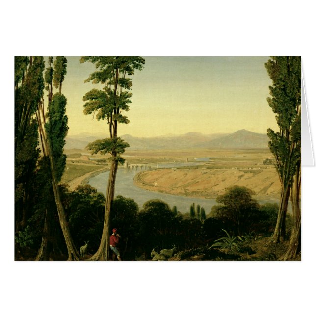 A View of the Tiber and the Roman Campagna (Front Horizontal)