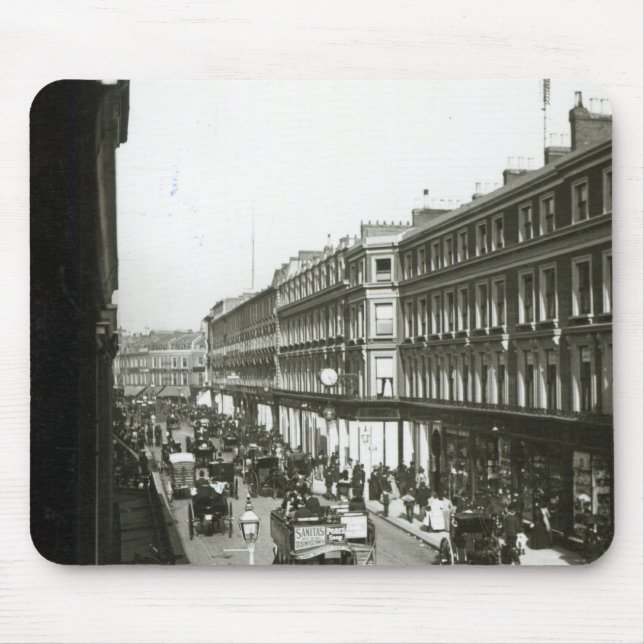 A View of Westbourne Grove, London Mouse Pad (Front)
