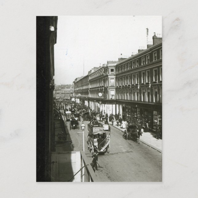 A View of Westbourne Grove, London Postcard (Front)