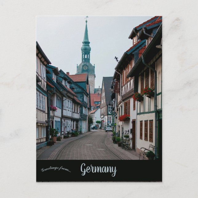 A View of Wolfenbuttel Germany  Postcard (Front)