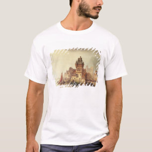 A View on the River, Dordrecht, 1879 (oil on canva T-Shirt
