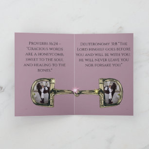 a view through the bit card