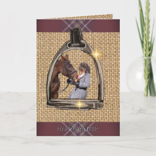 A VIEW THROUGH THE STIRRUPS CARD