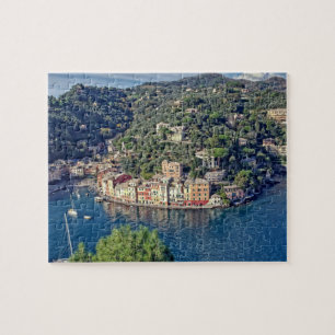 A View to Portofino, Italia - 8x10 - 100 pcs. Jigsaw Puzzle