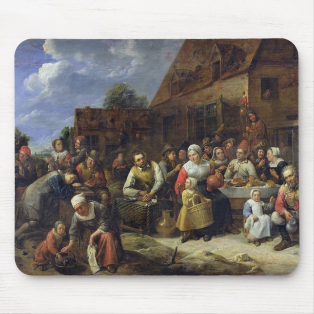 A Village Banquet Mouse Pad (Front)