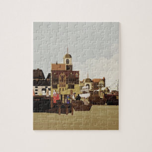 A village in the Middle Ages Jigsaw Puzzle