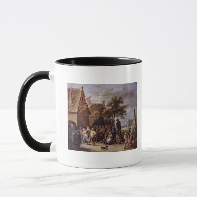 A Village Merrymaking Mug (Left)