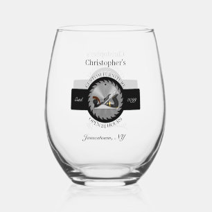 À Vin Sans Pied Boiseries sur mesure Plan Lame Verre Boire Cocktai