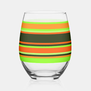 À Vin Sans Pied Verre trié - Chaux, orange et mandarine