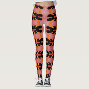A vintage colourful pattern "Ratti_Creative_Arts" Leggings