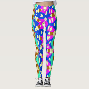 A vintage colourful pattern "Ratti_Creative_Arts"  Leggings