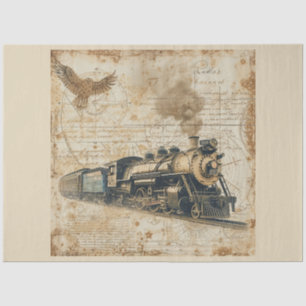 A Vintage Esoteric Stars Series Design 14 Tissue Paper