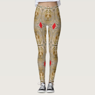 A vintage floral pattern "Ratti_Creative_Arts" Leggings
