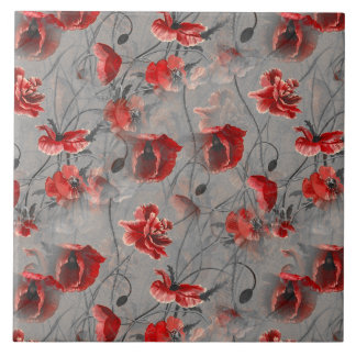A Vintage Floral Reverie Tile