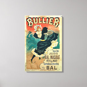 A vintage French poster Canvas Print
