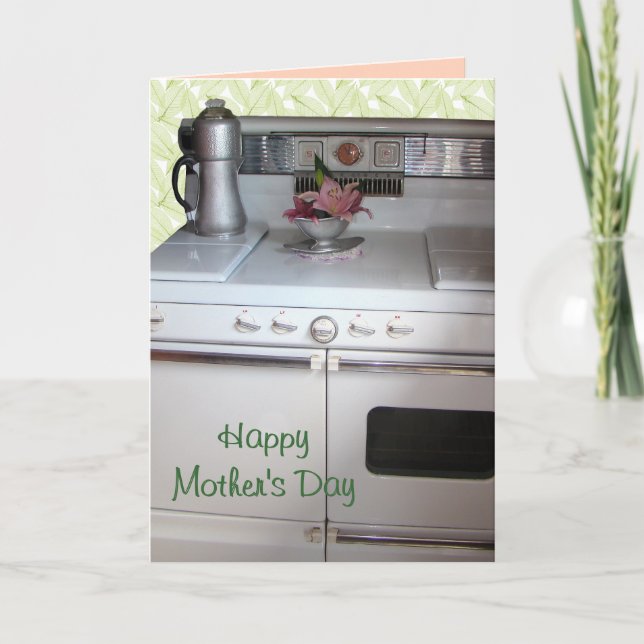 A Vintage Gas Range- customize Card (Front)