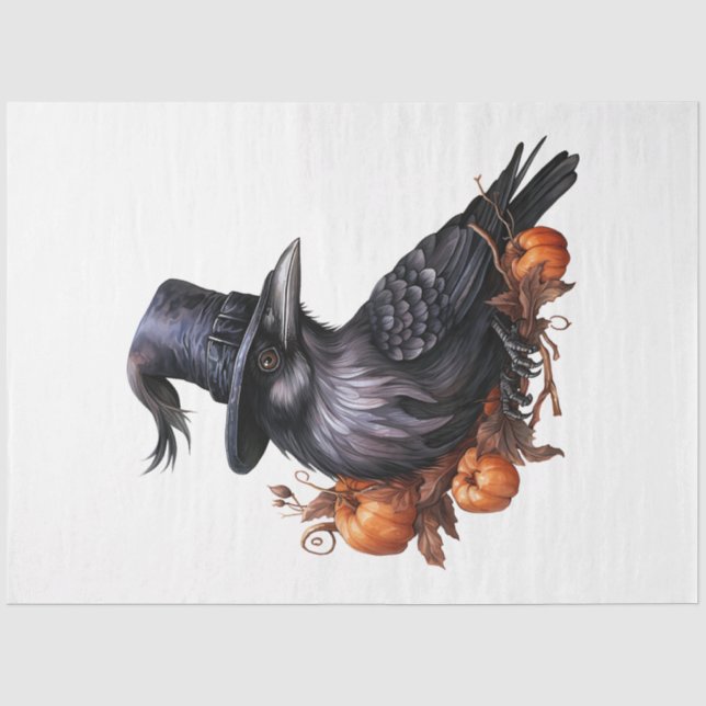 A Vintage Halloween Design Collection 21 Tissue Paper (Front)