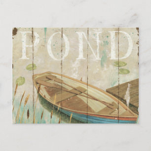 A Vintage Pond Postcard