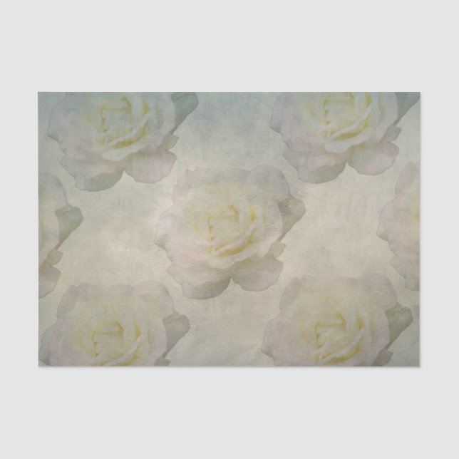 A Vintage Rose Romance Tissue Paper (Front)