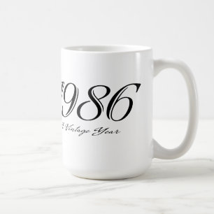 A Vintage Year 1986 Mug