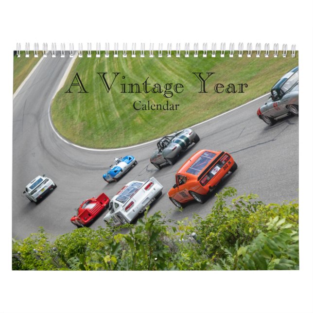 A Vintage Year Calendar (Cover)