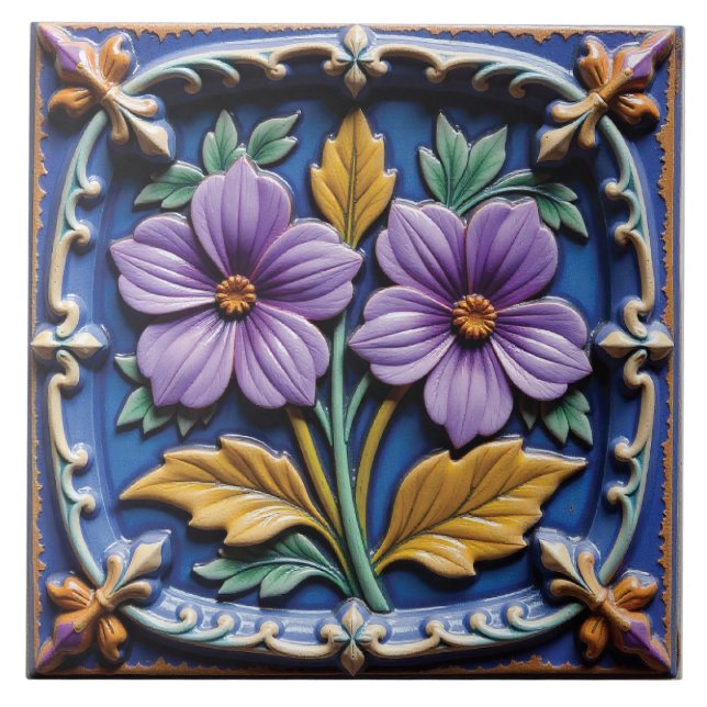 A Violet's Companion Tile (Front)