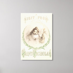 A Visit from Saint Nicholas Canvas Print